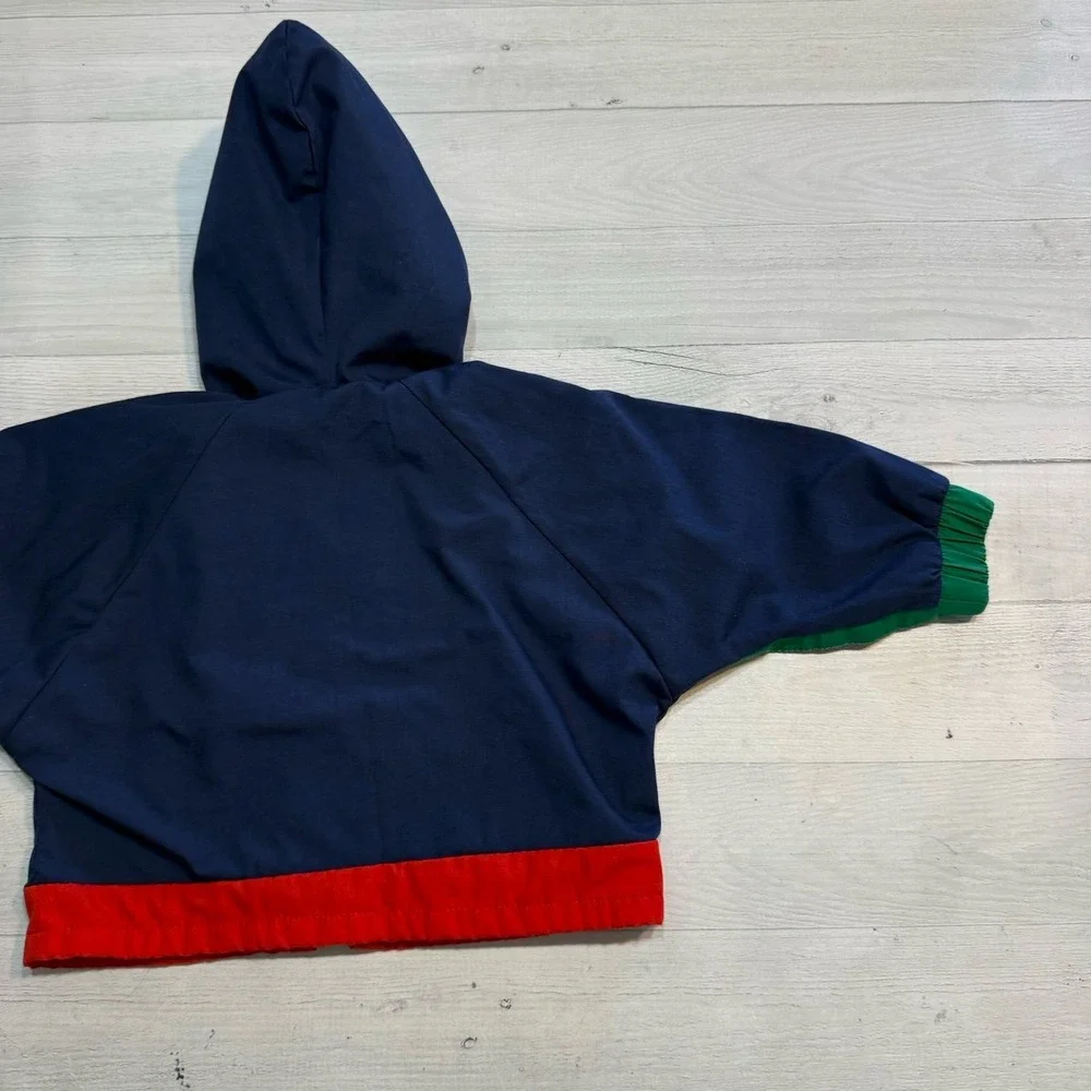 Vintage‎ weather tamer baby colorblock baseball jacket 12 months